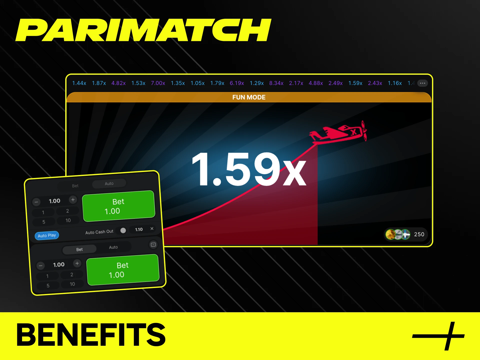 Why choose the Aviator game at Parimatch online casino.