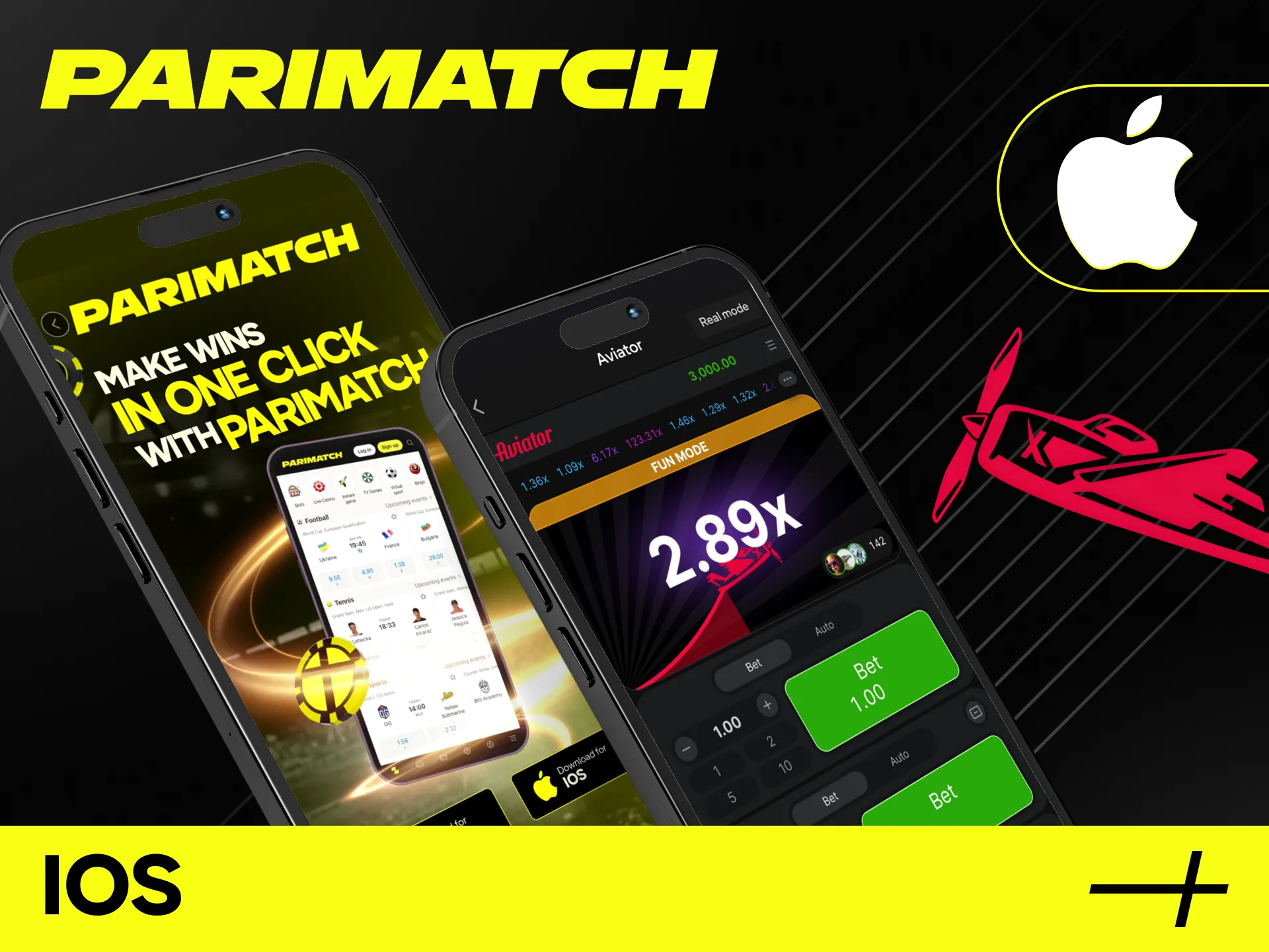 Learn how to install the Parimatch online casino app on iOS.
