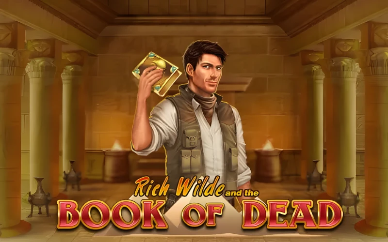 Play and win in the Book of Dead game at Parimatch online casino.