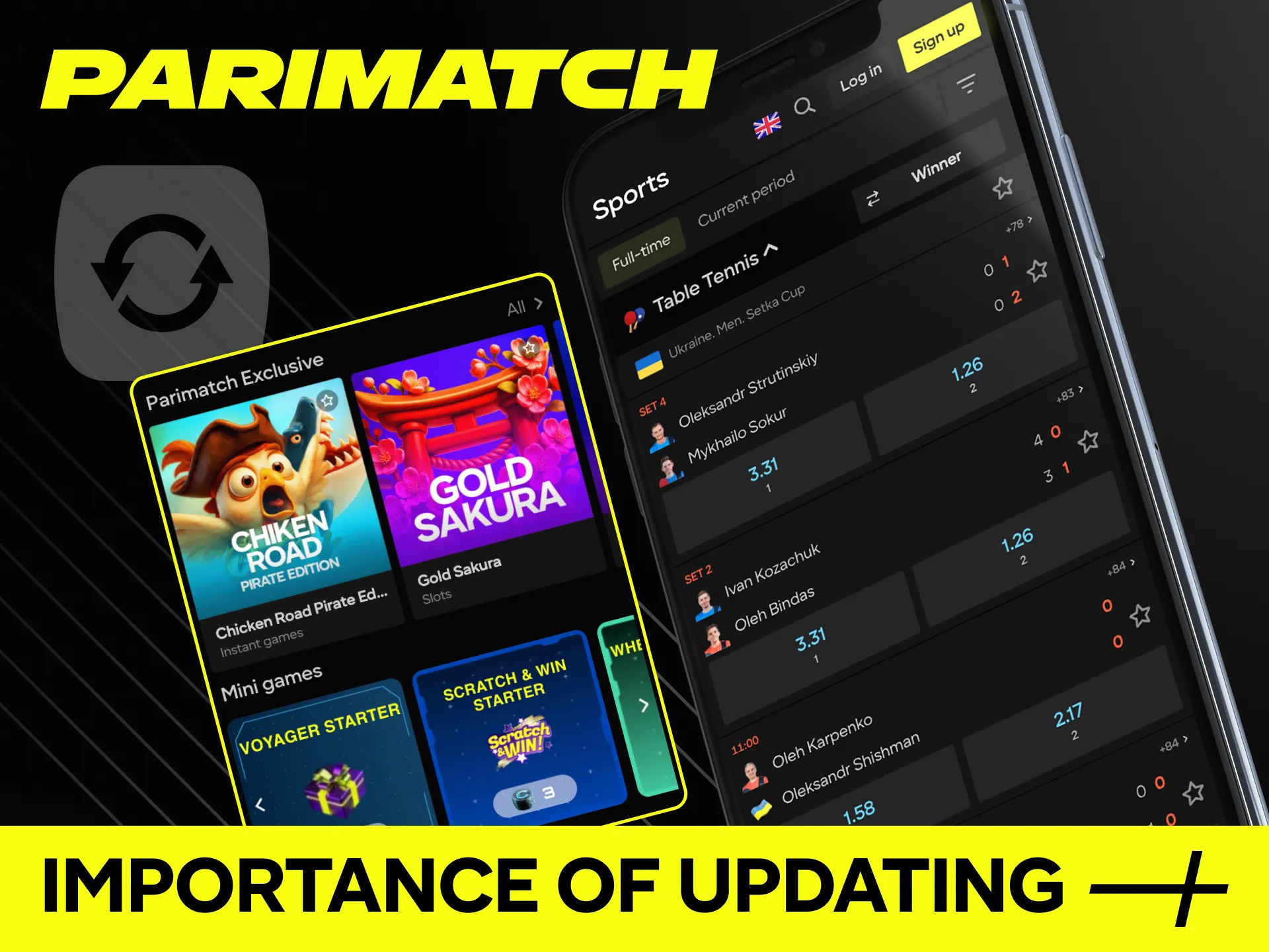 Understand the importance of updating the Parimatch App for stable performance.